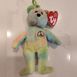 Ty Peace Beanie baby ornament